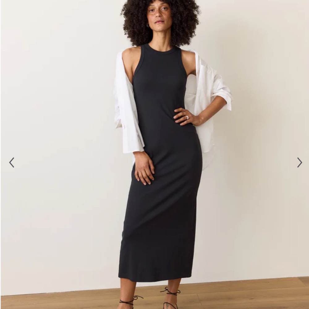 MARINE LAYER LEXI RIB SUN-IN TANK DRESS SMALL